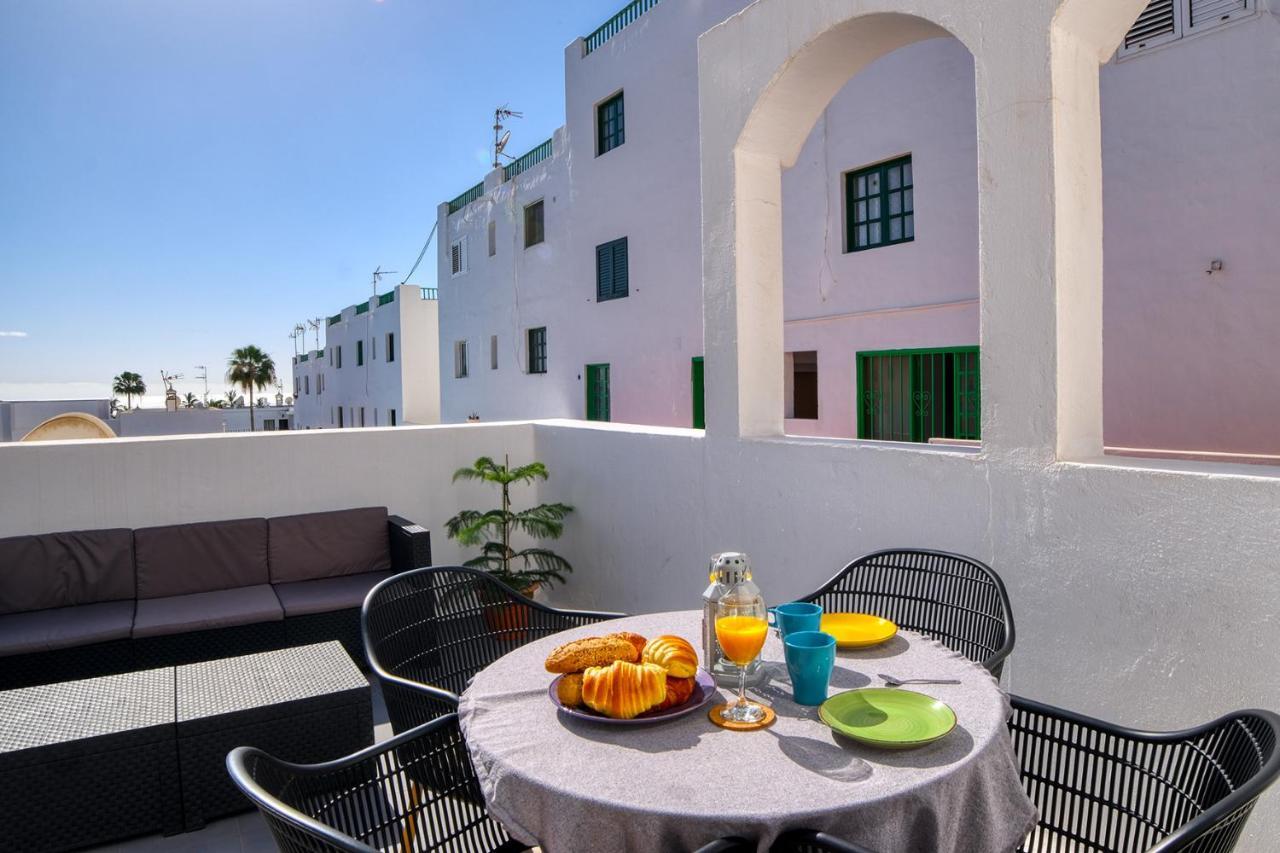 푸에르토 델 카르멘 Sea Waves Lanzarote 500M From Playa Grande Big Terrace And Pool 빌라 외부 사진